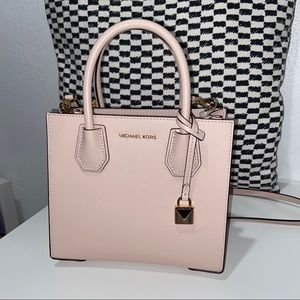Michael Kors small leather satchel bag